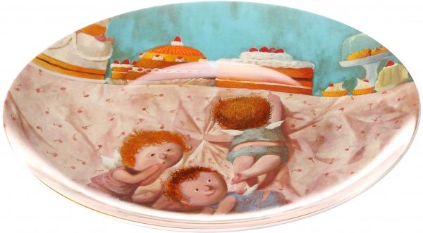 Блюдо для торта Солодке життя 26 см 924-200 Lefard 