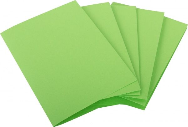 Набор заготовок для открыток 5 шт. 16,8х12 см № 3 салатовый 220 г/м2 