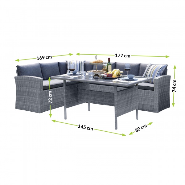 Комплект мебели Family серый 