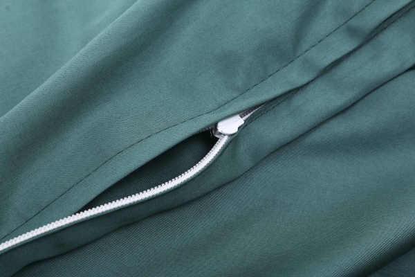 Комплект постельного белья Сатин Люкс евро малахит Homeline 