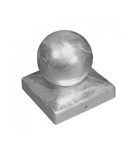 Ковпак Domax для стовпа з кулею 70х70х1 мм DKK70