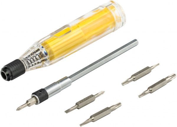 Отвертка со сменными насадками Topex ×