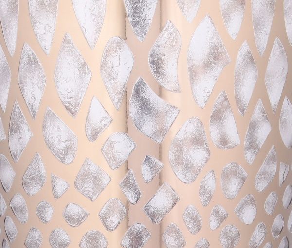 Ваза стеклянная золотая Snake 13,2х30 см Combi