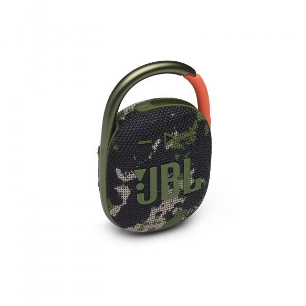 Портативная колонка JBL® Clip 4 1.1 green camo (JBLCLIP4SQUAD)