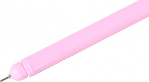 Ручка гелева Перлинне намисто рожева 
