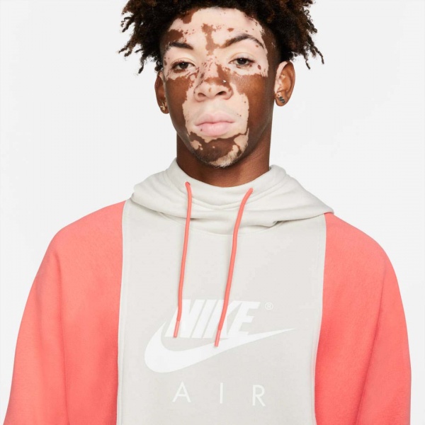 Джемпер Nike M NSW AIR PO BB HOODIE DD6383-072 р. L різнокольоровий