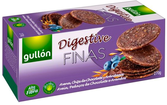 Печиво Gullon Digestive Thins Finas 270 г 12шт/ящ 270 г 