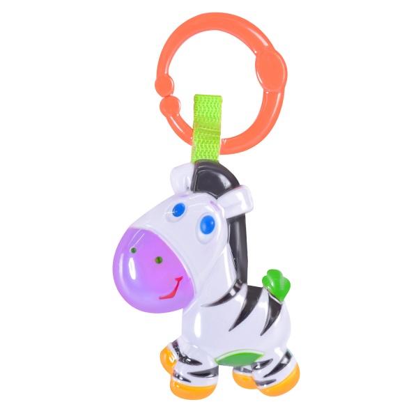 Іграшка-брязкальце підвісне Зебра 588-10