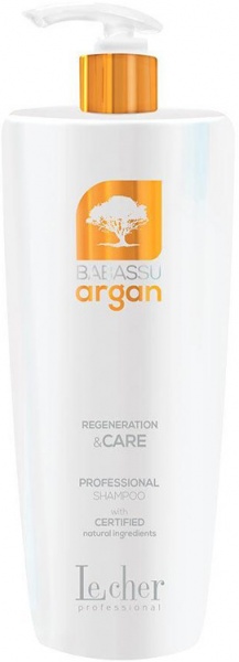 Шампунь Le Cher аргановий з маслом бабаcсу Babassu Argan 1000 мл