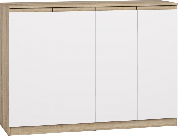 Комод Грейд Естер 4д 1400x1010x442 мм дуб сонома /білий 