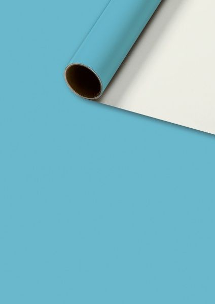 Бумага для упаковки STEWO Uni Plain light blue 70x200 см 