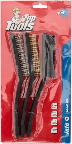 Набор щеток  Topex 14A623