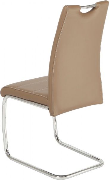 Стул обеденный GT Racer K-2005 хром/латте