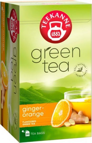 Чай зеленый Teekanne Зеленый с апельсином и Имбирем (4009300524281) 20 шт. 60 г 