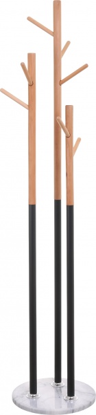 Вешалка-стойка для одежды CNA1908 370х370х1710мм коричневый