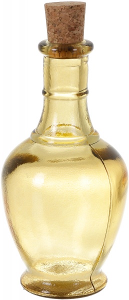 Ваза стеклянная San Miguel ANDALUCIA 250 мл желто-золотой 