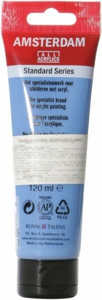 Краска акриловая № 517 Королевський синий 120 мл Amsterdam Standart Royal Talens