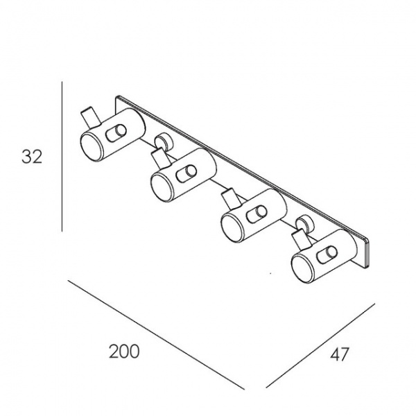 Планка с крючками Imprese Skala 102750 хром