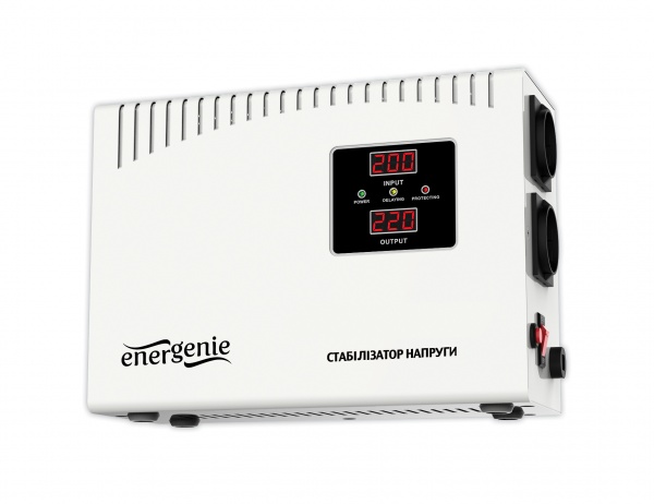 Стабилизатор напряжения EnerGenie EG-AVR-DW2000-01 2000 ВА EG-AVR-DW2000-01