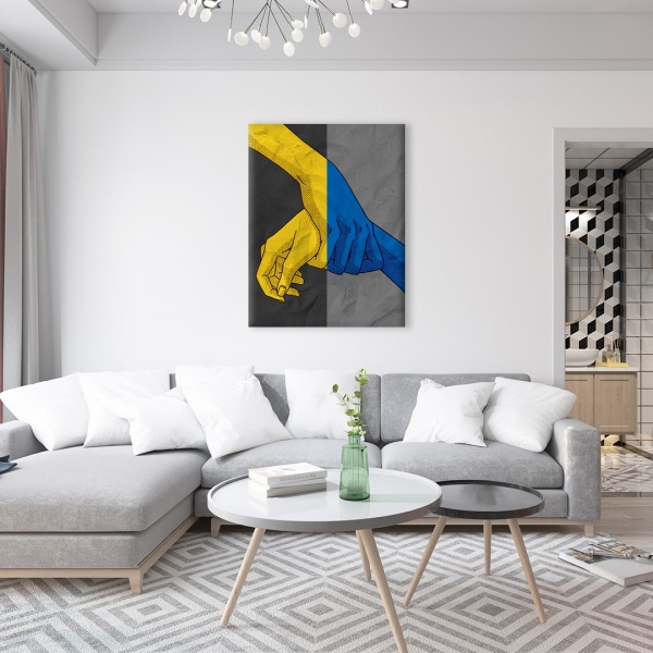 Постер Invincible nation 45x60 см Brushme 