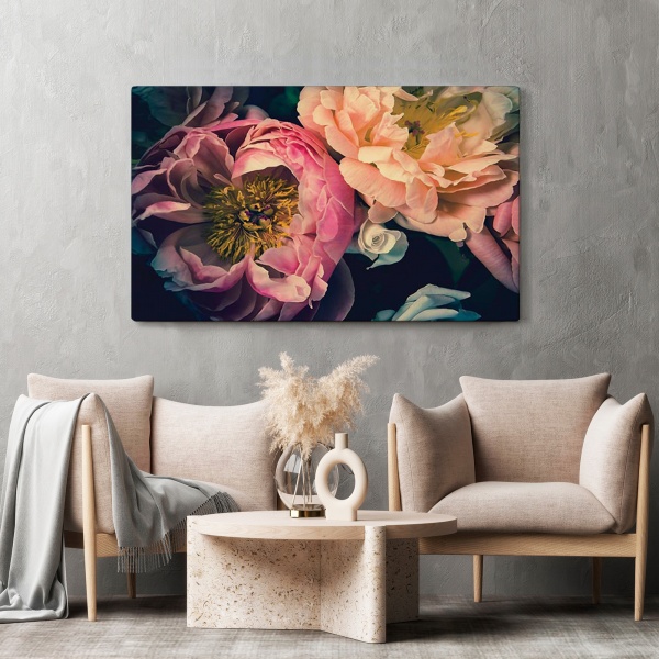 Картина на полотні Яскраві квіти 110x80 см WS Holst 14082216,8 