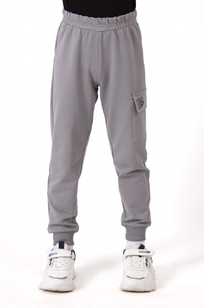 Брюки спортивные Mevis 01 р.134 серый 