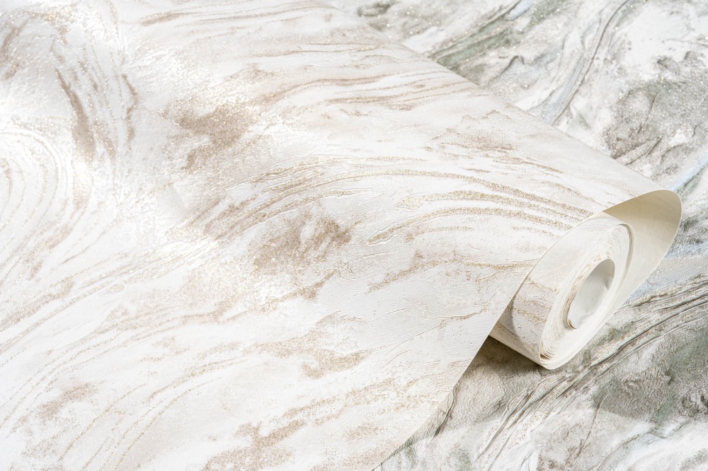 Обои виниловые на флизелиновой основе Славянские обои Le Grand platinum Зигзаг 8774-01 1,06x10,05 м