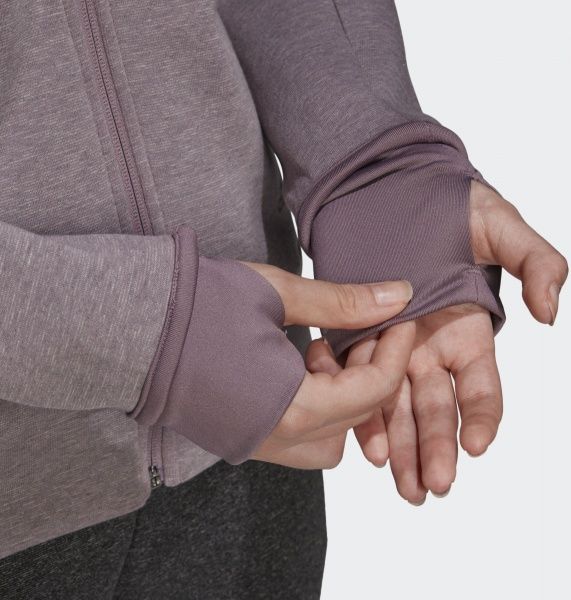 Джемпер Adidas W VER FZ HD FL4211 р. M фіолетовий