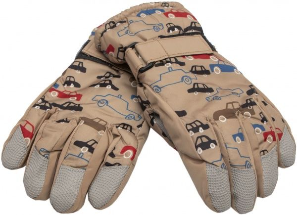 Варежки лыжные детские 22 см бежевый 516994 