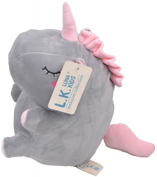 М'яка іграшка Luna Kids Єдиноріг-Хмаринка сіра 35 см QX-005/grey