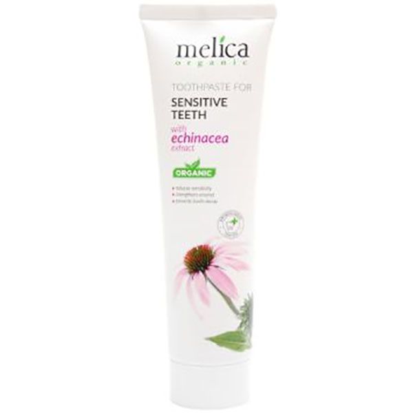 Зубна паста Melica для чутливих зубів з екстрактом ехінацеї 100 мл