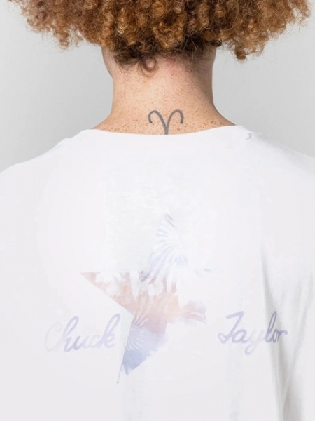 Футболка Converse CHUCK TAYLOR INFILL TEE 10024535-102 р.XS белый