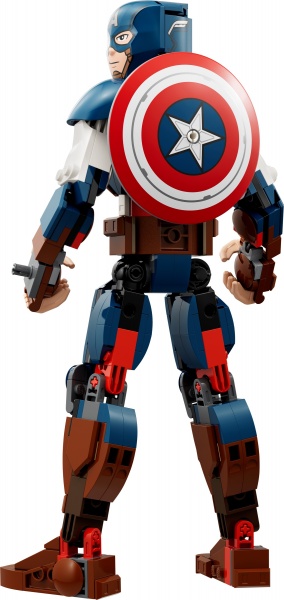 Конструктор LEGO Super Heroes Marvel Фігурка Капітана Америка для складання 76258