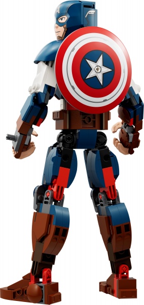 Конструктор LEGO Super Heroes Marvel Фигурка Капитана Америка для сборки 76258