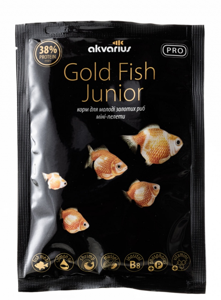 Корм Акваріус Gold Fish Junior мини-пеллеты 40 г