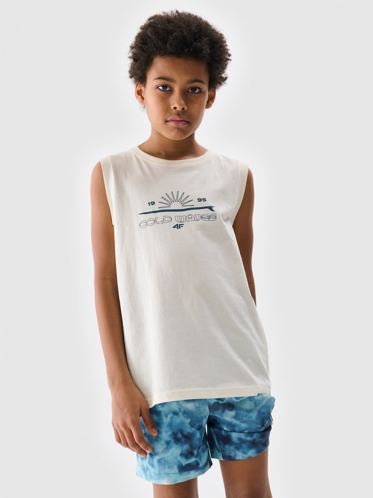 Майка 4F SLEEVELESS M163 бежевий