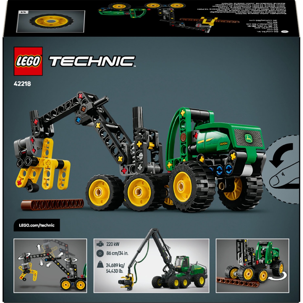 Конструктор LEGO Technic Колесный комбайн John Deere 1470H 42218