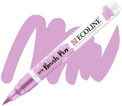 Маркер акварельний Ecoline Talens Brushpen 579 11505790 пастельно-фіолетовий 