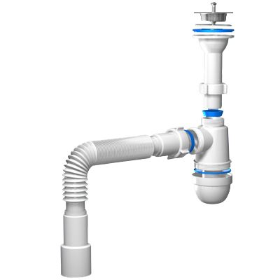 Сифон для умивальника Ані С0515