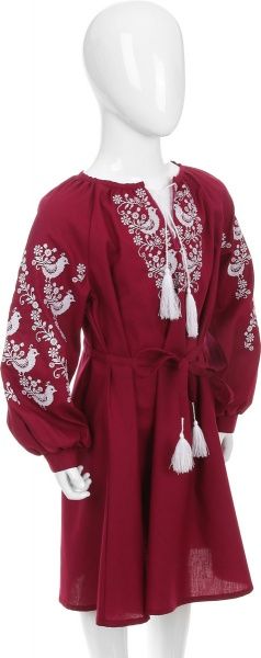 Платье Эдельвика 152 красный 166-19/00 