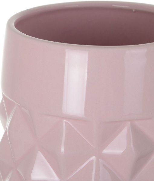 Ваза керамическая пудровая JOL16038-1 15х34,5 см Herisson