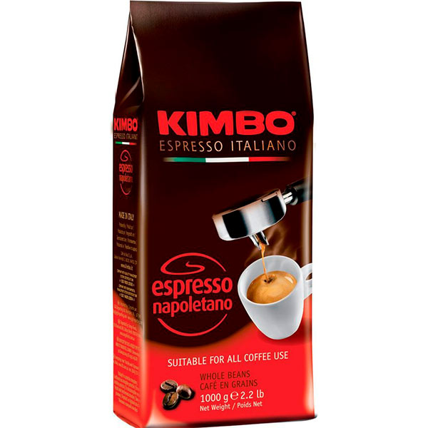 Кава в зернах Kimbo Espresso Napoletano 1 кг 8002200101688 