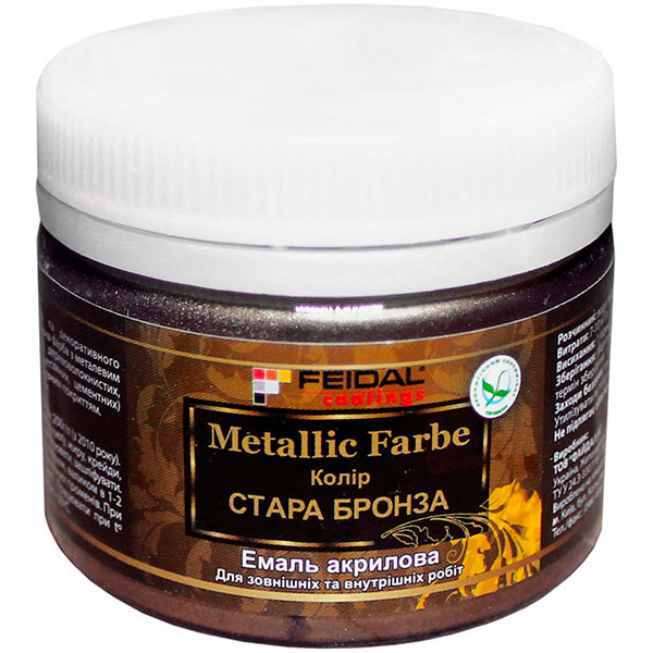Декоративна фарба Feidal Metallic Farbe стара бронза 0.1 л