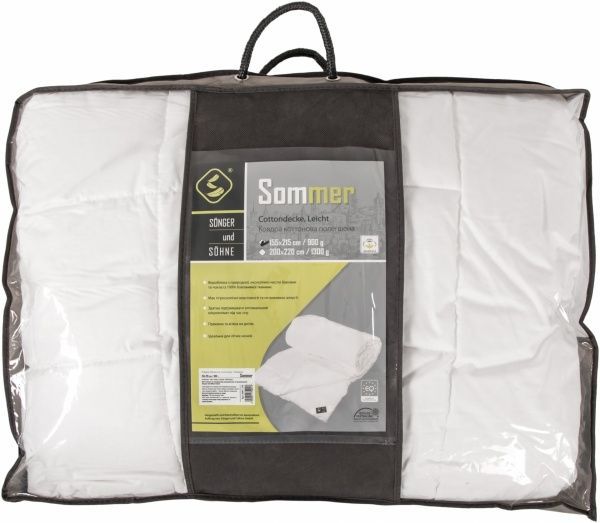 Ковдра бавовняна Sommer 155x215 см Songer und Sohne