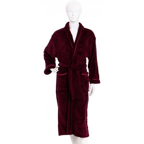 Халат женский La Nuit Solid вишневый M