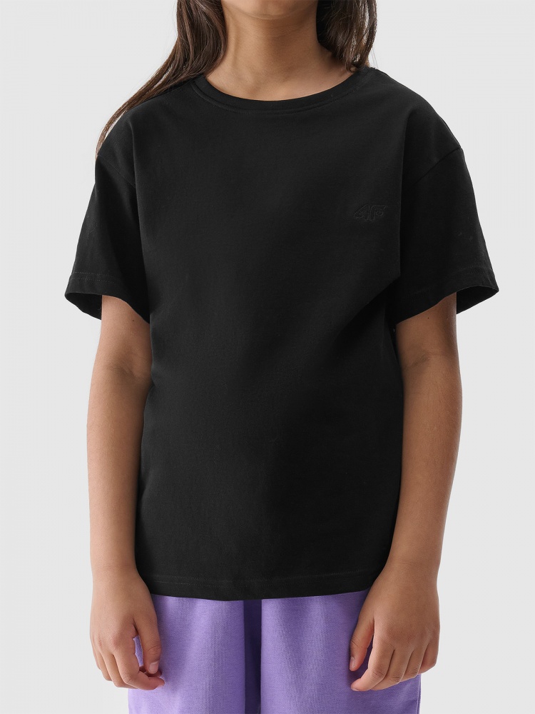 Футболка 4F TSHIRT F2332 4FJWMM00TTSHF2332-20S р.152 чорний