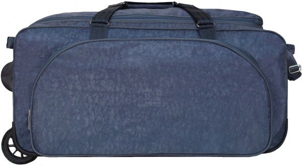 Сумка дорожная на колесах Bagland 36470 68 л синий Мілан 