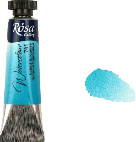 Краски акварельные кобальт бирюзовый 10 мл 3211741 ROSA Gallery
