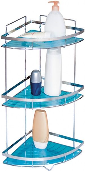 Стойка Tatkraft угловая KANZLER, 3 полки, 34х25х61,5см 