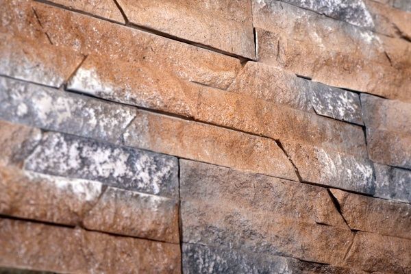 Плитка гипсовая прямая KLVIV DEKOR Dnister Sandstone Lizard 0,62 кв.м 